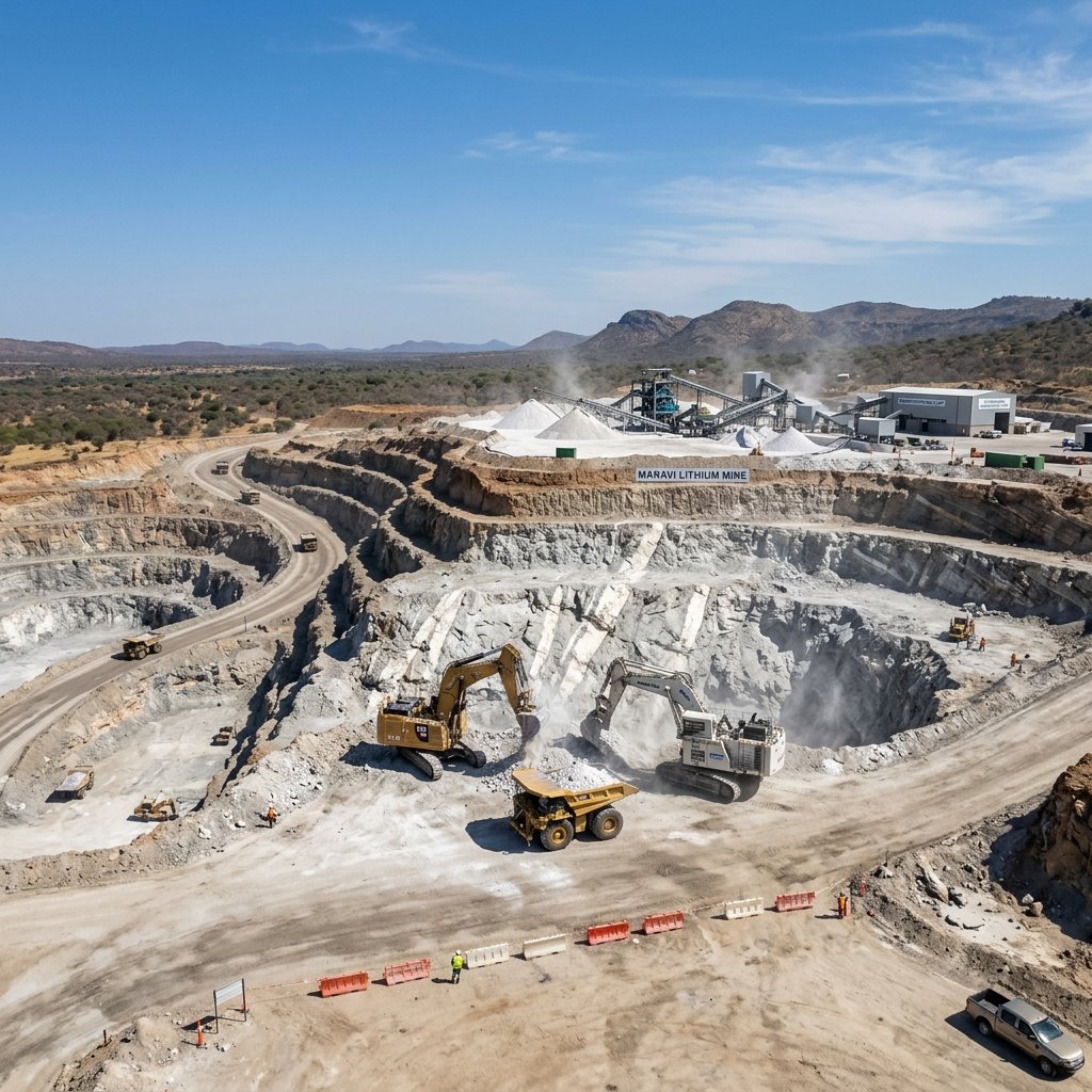 Kafura Lithium Pegmatite Mine Site
